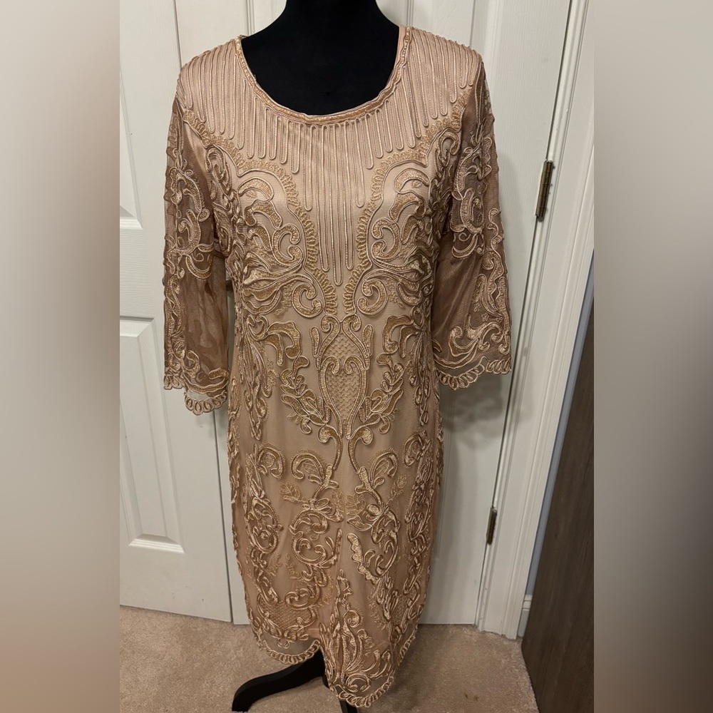 Sublime Collection Soutache Cocktail Dress